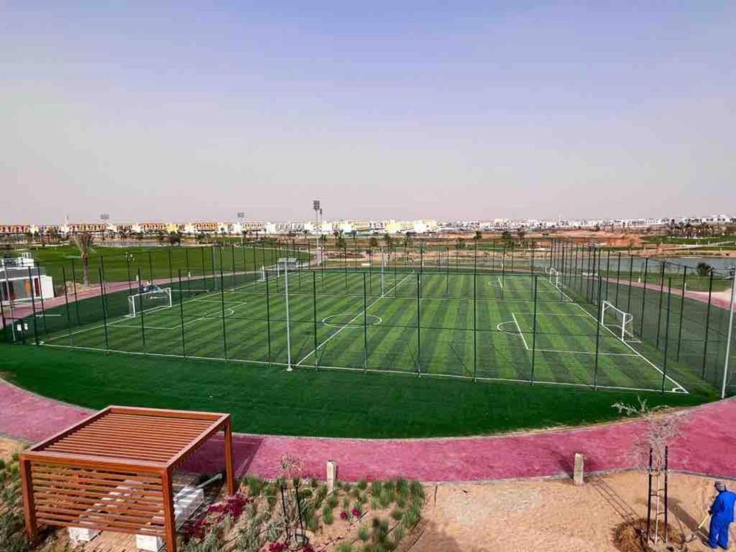 Villa Victoria Damac Hills 2 Family Retreat With Waterpark And Petting Farm Dubai Buitenkant foto